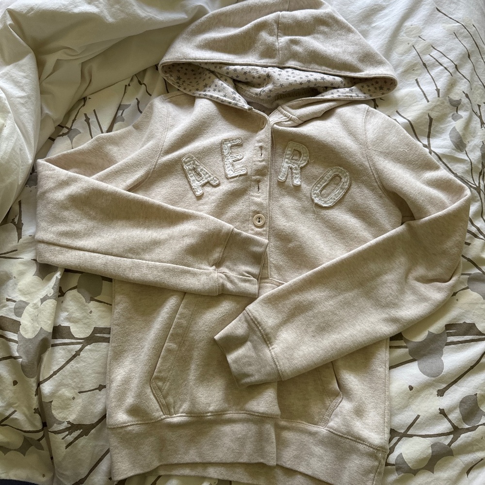 Aero half button up sweatshirt